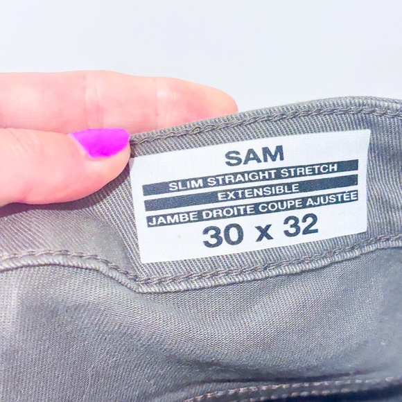 BUFFALO DAVID BITTON Sam slim straight green jeans - Picture 2 of 10